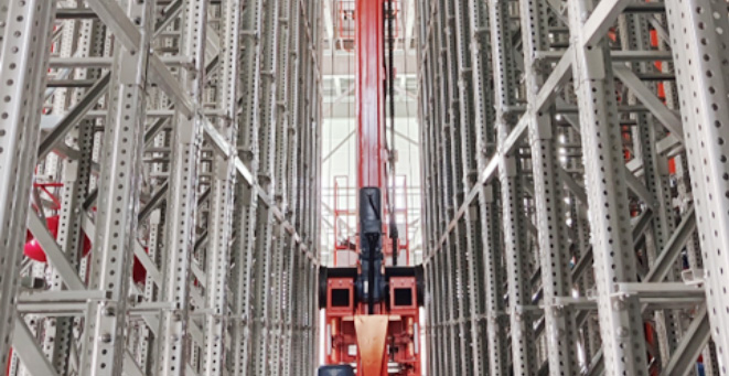 Smart warehousing vertical warehouse of State Grid Gansu Metering Center